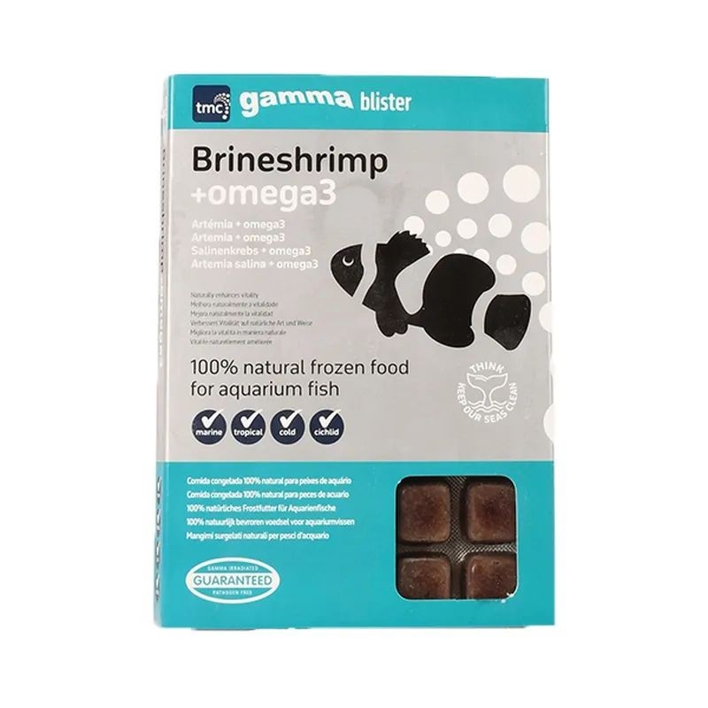 Gamma Omega3 Brineshrimp. Blister Pack 100g